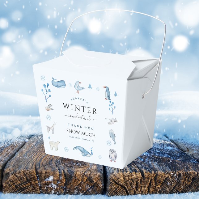 Winter Onederland 1. Geburtstag Gunst Boxen Geschenkschachtel (Von Creator hochgeladen)