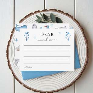 Winter Onederland Arctic Animals Time Capsule Card Begleitkarte