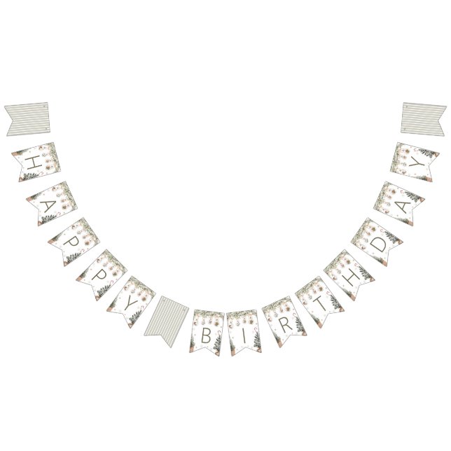 Winter Onederland Birthday Banner (Alle)