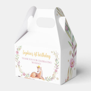 Winter Onederland Birthday Party Fevor Box Geschenkschachtel