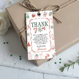 Winter ONEderland Favor Tag Geschenkanhänger