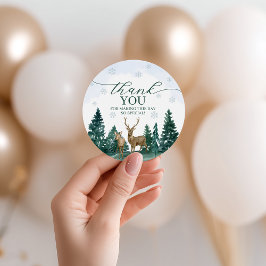 Winter ONEderland Favor Tag Geschenkanhänger