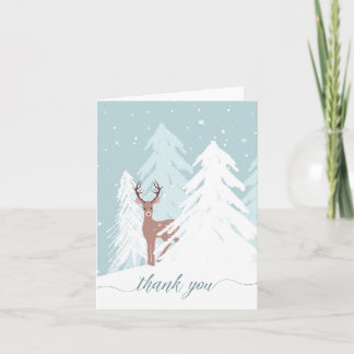 Winter Onederland Geburtstag Danke Karte Hinweis