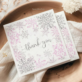 Winter Onederland Geburtstag Serviette