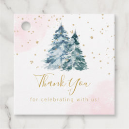 Winter Onederland Geschenkanhänger