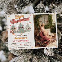Winter Onederland Hippie Weihnachtsbaum Geburtstag
