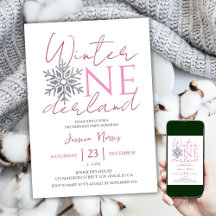 Winter ONEderland | Minimalistisches Mädchen 1. Ge