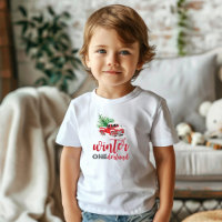Winter Onederland Red Truck Erster Geburtstag