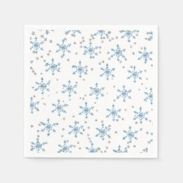 Winter Onederland Snowflake Serviette