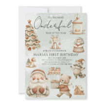 Winter Onederland Weihnachtshäuser Geburtstag