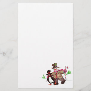 Winter Pals Briefpapier