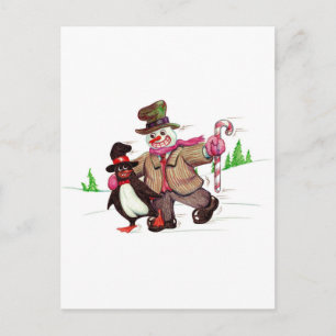 Winter Pals Postkarte