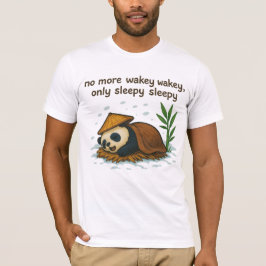 Winter Panda schlafend T-Shirt