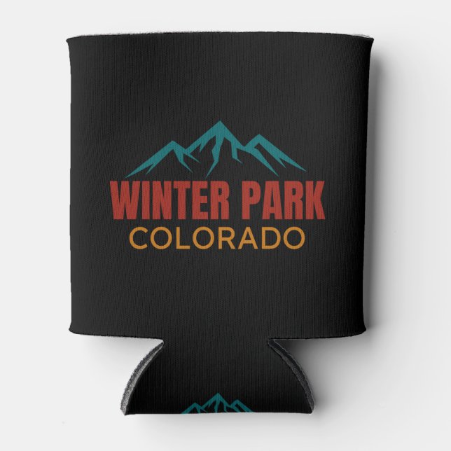 Winter Park Colorado Dosenkühler (Vorderseite)
