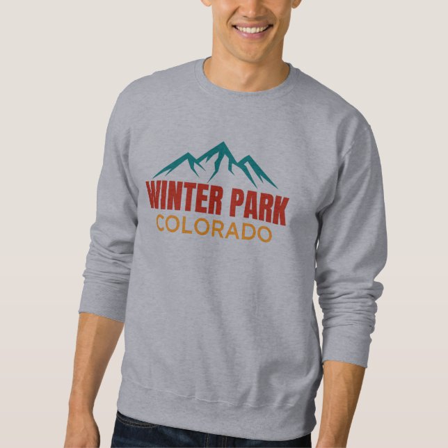 Winter Park Colorado Sweatshirt (Vorderseite)