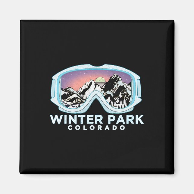 Winter Park Ski Design Winter Park  Magnet (Vorne)