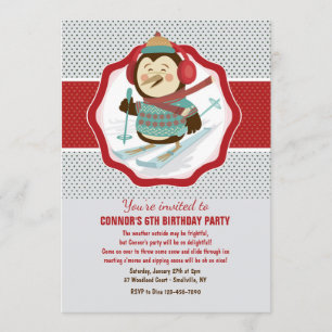 Winter-Party Einladung