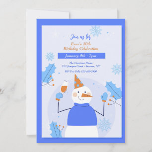 Winter-Party-Einladung Einladung