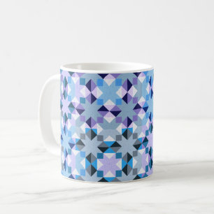 Winter-Patchwork-Star Kaffeetasse