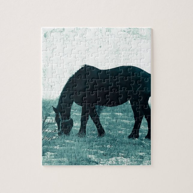 Winter Percheron Puzzle (Vertikal)