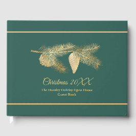 Winter Pine Holiday Gästebuch