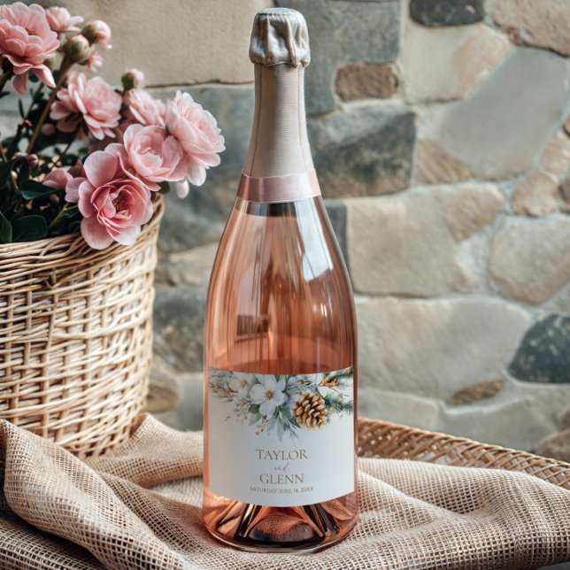 Winter Pine Tree Blume Blumengarten Hochzeit (Von Creator hochgeladen)