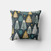 Winter Pine Tree Design Weihnachtsschnee