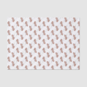 Winter Pinecones, braun, weißes, weißes Tellerpapi Seidenpapier