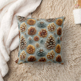 Winter Pinecones Harmonie Kissen