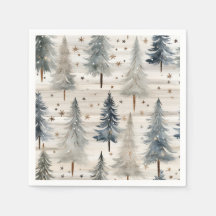Winter Pines & Holiday Sentiments