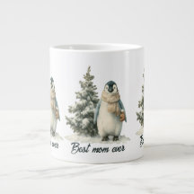Winter-Pinguin „Beste Mutter überhaupt“ Design