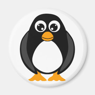 Winter-Pinguin Magnet