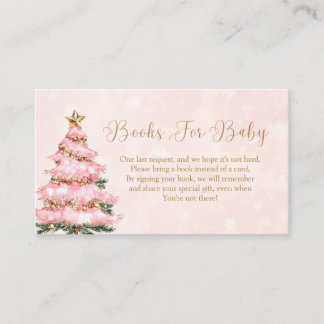 Winter Pink Baby It's Cold Outside Bücher für Baby Begleitkarte