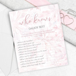 Winter Pink Snowflake, der das Daddy Game kennt