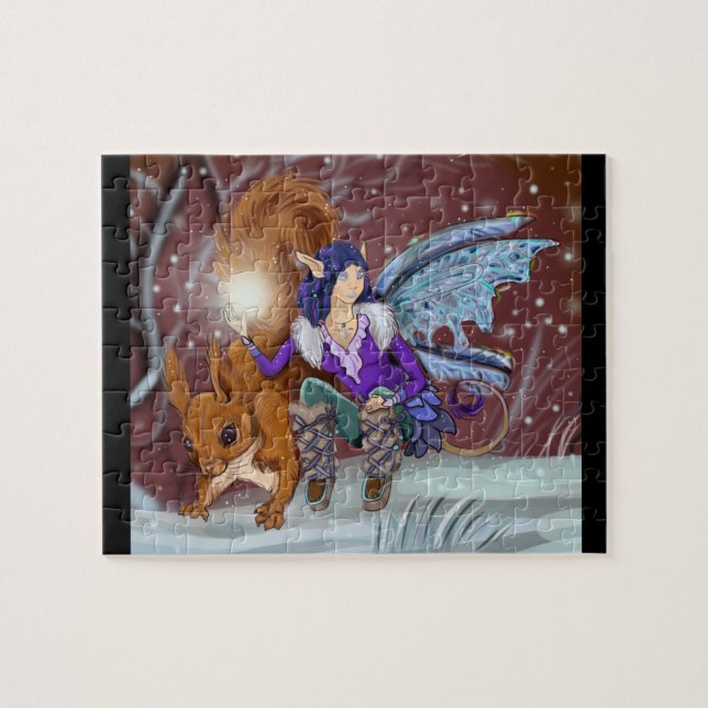 Winter Pixie Puzzle (Horizontal)