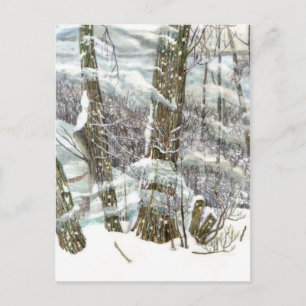 Winter Postkarte
