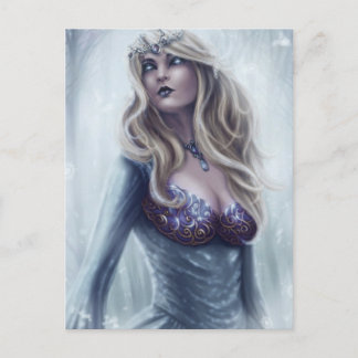 Winter Queen Postcard Postkarte