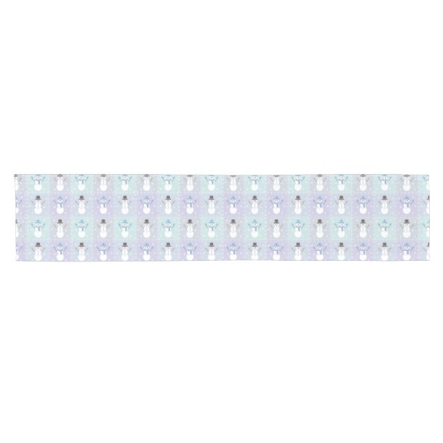 Winter Quilt Table Runner Kurzer Tischläufer (Horizontal)