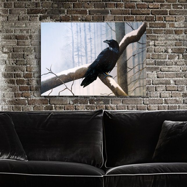 Winter Raven Forest Poster (Von Creator hochgeladen)