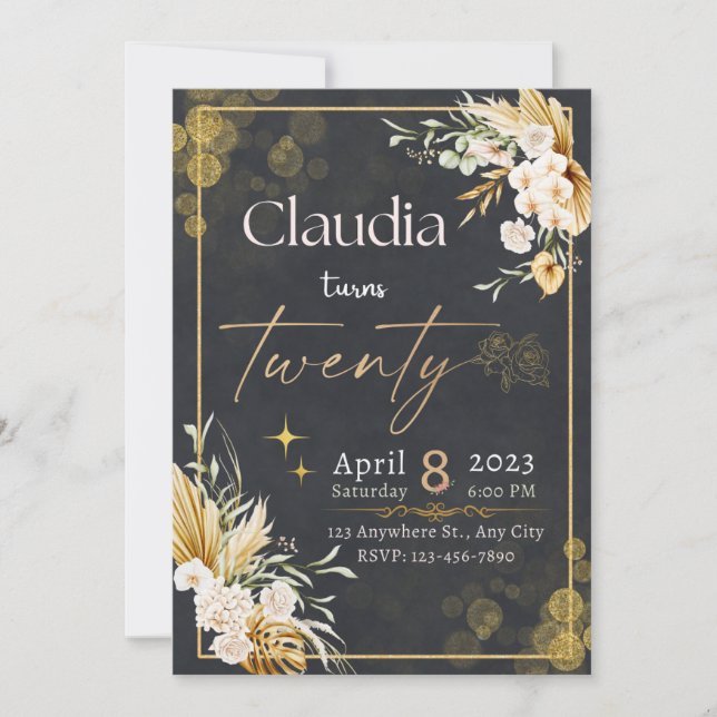 Winter Red Berries Weihnachts-Hochzeit Einladung (Vorderseite)