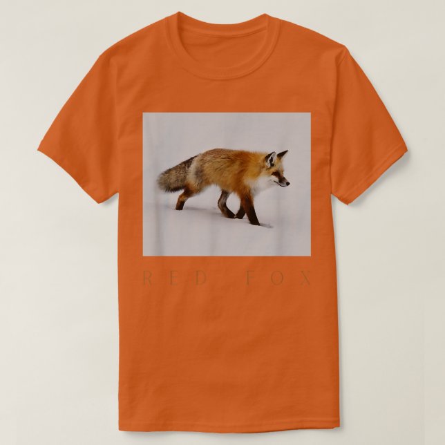 Winter Red Fox T-Shirt (Design vorne)