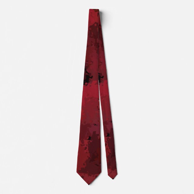 Winter Red Wedding Krawatte (Vorderseite)