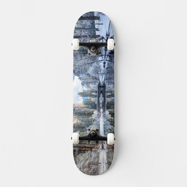 Winter-Reflexion bei Yosemite Skateboard (Vorderseite)