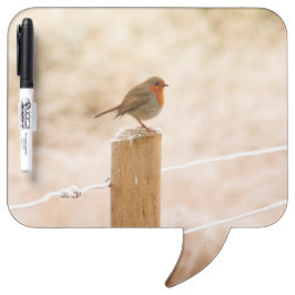 Winter Robin RedBrust Memoboard