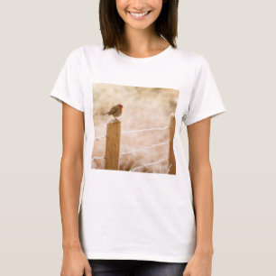 Winter Robin RedBrust T-Shirt