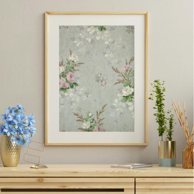 Winter-Rose Dekoupage Tissue Paper Seidenpapier (Von Creator hochgeladen)