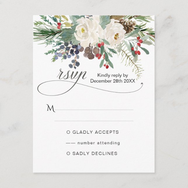 Winter Rose Kellerei 2 UAWG Begleitkarte (Vorderseite)