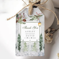 Winter Rustic Pine Trees Lantern Hochzeit Vielen D
