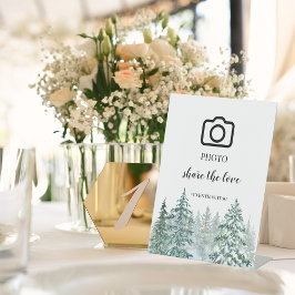 Winter Rustikale Pine Trees Lantern Botanische Hoc Sockelschild