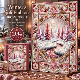 Winter’s Soft Embrace 1.014-Teile-Jigsaw-Puzzle Puzzle